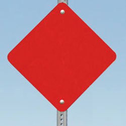 Type 4 (End of Roadway) Object Markers: Red Reflective