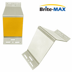 Brite Max A Style BMGA04 (Aluminum) Barrier Mount Delineator