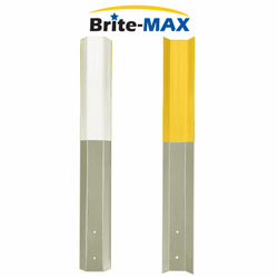 Brite Max Multi View 27" Straight Post Mount (Non Hinged Aluminum) Guardrail Delineator Markers