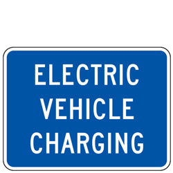 Electric Vehicle Charging Plaque