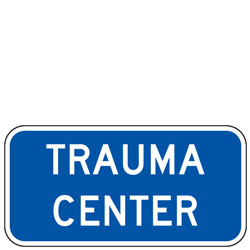 Trauma Center Plaque