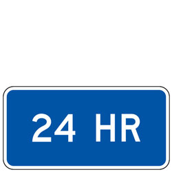 24 HR Plaque