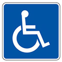 Handicap (Symbol) Sign