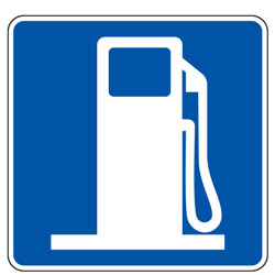 Gas (Symbol) Sign