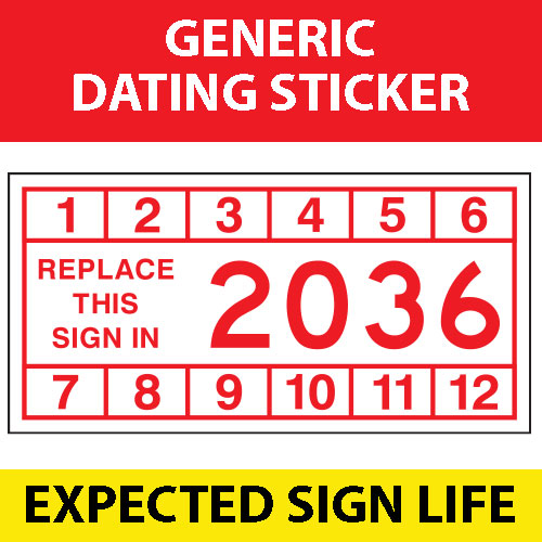 Generic Dating Sticker: Expected Sign Life Style