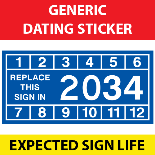 Generic Dating Sticker: Expected Sign Life Style