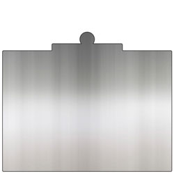 Deerfield 1004 | Standard Routed Shapes | Aluminum Sign Blanks