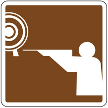 Shooting Range Sign