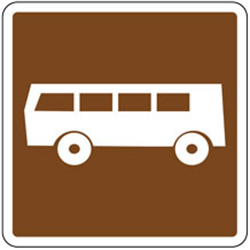 Bus Access Sign