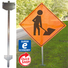 Super Economy GSS3 Step Sign Stand