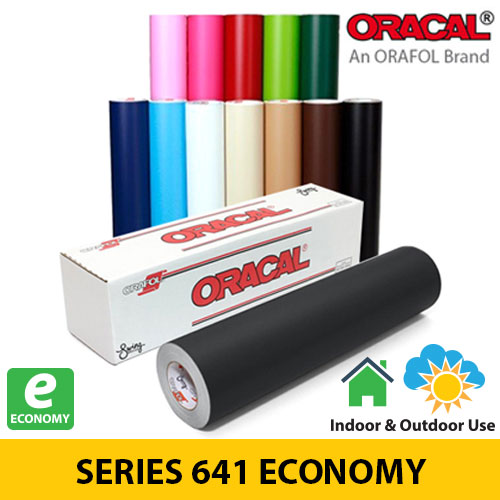 ORACAL Series 641 Economy Cal (Glossy/Matte) Vinyl