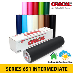 Oracal® 651 Intermediate Cal Adhesive Vinyl