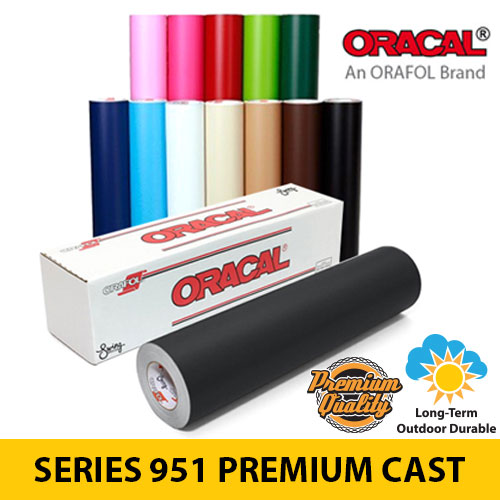 ORACAL Series 951 Premium Cast (Glossy/Matte) Vinyl