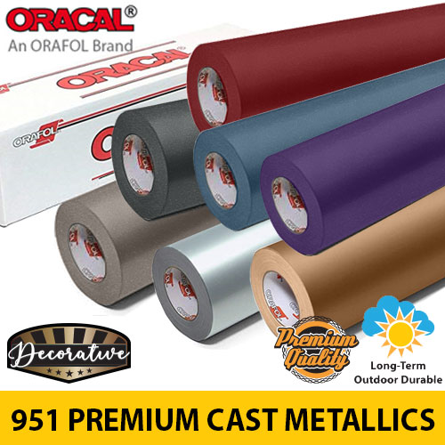 ORACAL Series 951 Premium Cast Metallic Vinyl