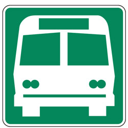 Bus Station (Symbol) Signs
