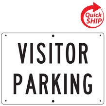 Visitor Parking Private Property Sign