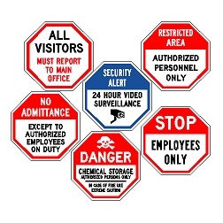 Octagon Safety Signs
