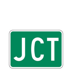 M2 Series JCT Plaques for Bicycle Facilities