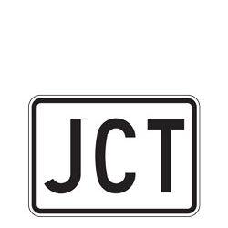 U.S. or State Route JCT Plaques