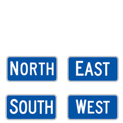 M3 Series Interstate Route Plaques