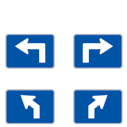 M5 Series Interstate Route Arrow Plaques