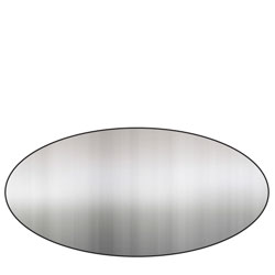 Oval 2:1 | Special Routed Shapes | Aluminum Sign Blanks