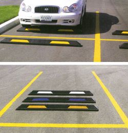 Rubber Parkoflex Parking Curbs