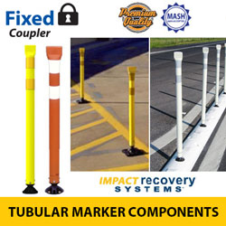 Premium Tubular Markers with Coupler for Fixed Base