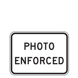 Photo Enforced (Words) Plaque