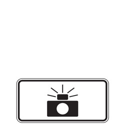 (Camera Symbol) Photo Enforced Plaque