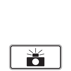 (Camera Symbol) Photo Enforced Plaque