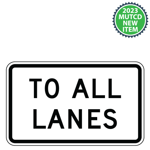 To All Lanes Plaque