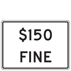 Custom $XXX Fines Plaques