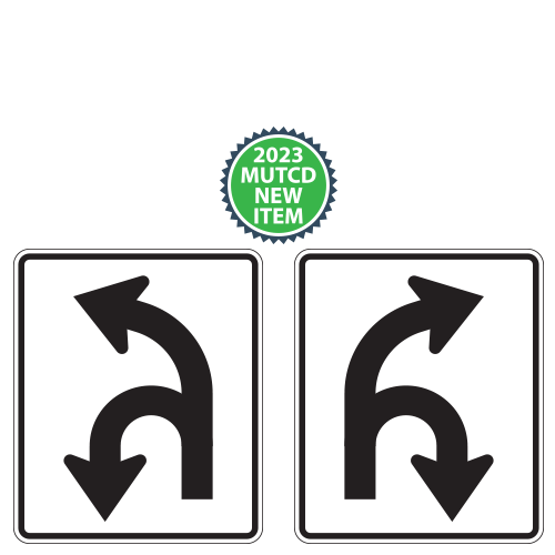 Optional Movement U Turn and (Left/Right) Turn Sign
