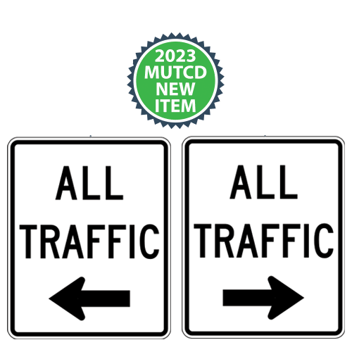 All Traffic with Left or Right Arrow
