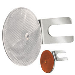 Round (Steel) Guardrail Delineators [40 or 50/BOX]