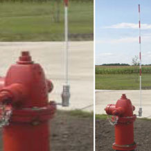 Stainless Hydrant Markers