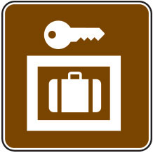 Lockers/Storage Sign