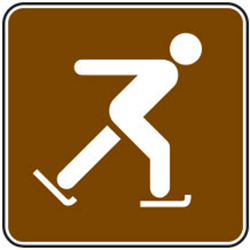 Ice Skating Sign