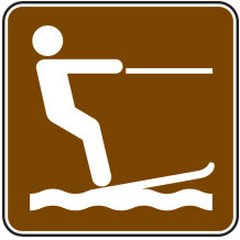 Waterskiing Sign