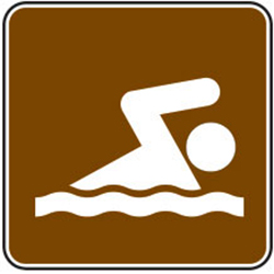 Swimming Sign