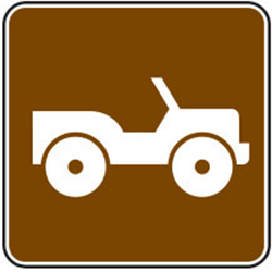 Off Road Vehicle Trail Sign