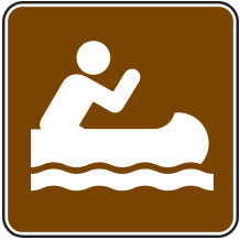 Canoeing Sign