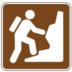 Climbing Sign