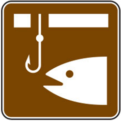 Ice Fishing Sign