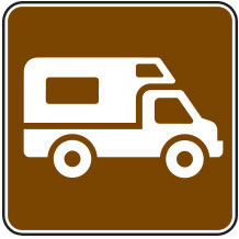 Recreational Vehicle Site Sign