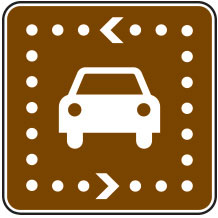 Driving Tour Sign