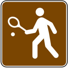 Tennis Sign