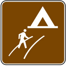 Walk In Camp Sign