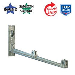 Silver 24" Cantilever Wing Bracket